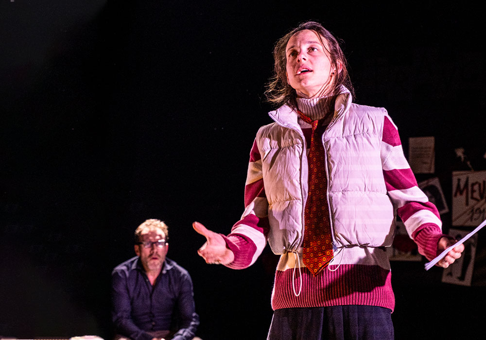 L'Etrangere © Gilbert Scotti (5) Spectacle l'Etrangère, une femme parle, un homme écoute